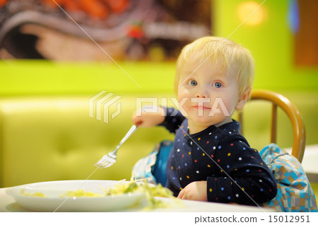 Little boy at the cafe Little boy at the cafe 15012951