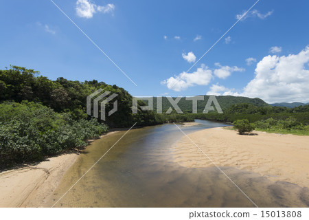 Hirugi community in the river channel 15013808