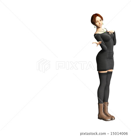 Female with perming model type 15014006