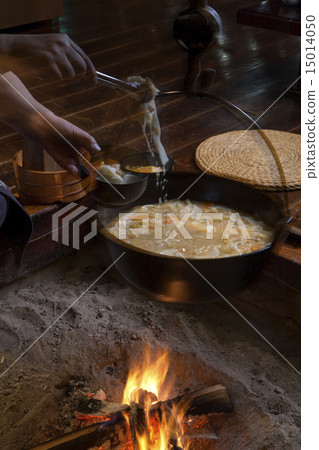 Cooking in the hearth Cooking in the hearth 15014050