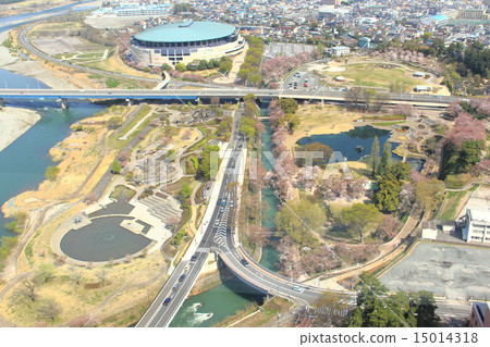 Maebashi Park (From Gunma Prefectural Government Office Observation Hall) Maebashi Park (From Gunma Prefectural Government Office Observation Hall) 15014318
