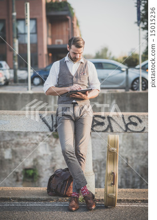 handsome big moustache hipster man handsome big moustache hipster man 15015236