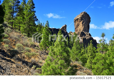 Roque Nublo monolith in Gran Canaria, Spain 15017525