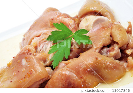 manitas de cerdo, spanish stewed pigs trotters 15017846