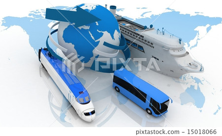 Types of transport for a cruise 15018066