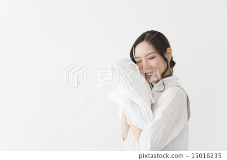 柔軟劑柔軟的浴巾洗衣 15018235