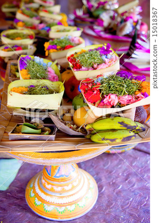 Bali Hindu Offerings for Galungan Ceremony Bali Hindu Offerings for Galungan Ceremony 15018367