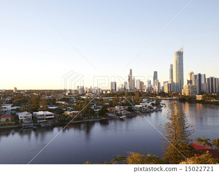 Dusk of the Gold Coast skyscraper county 15022721