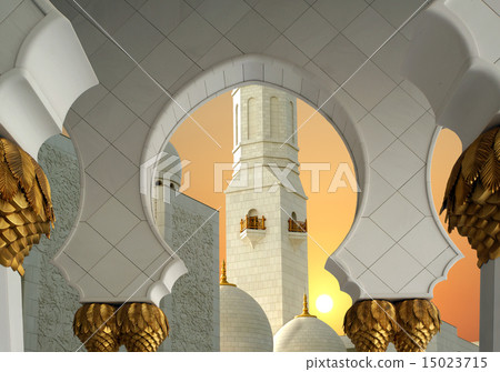 Abu Dhabi Sheikh Zayed White Mosque in UAE 15023715