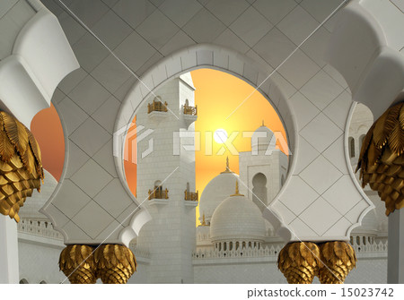 Abu Dhabi Sheikh Zayed White Mosque in UAE Abu Dhabi Sheikh Zayed White Mosque in UAE 15023742