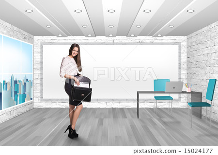 Young woman in the office 15024177