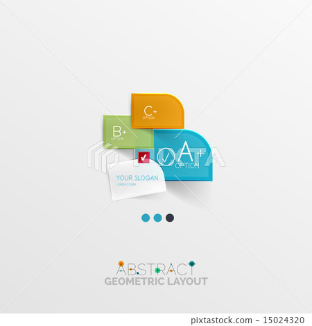 Modern abstract geometric info banner Modern abstract geometric info banner 15024320