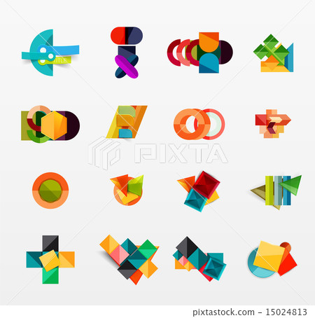 Collection of modern business infographic templates Collection of modern business infographic templates 15024813