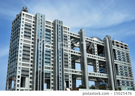 Fuji TV head office building in Odaiba 15025476