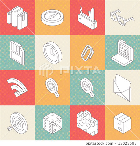 Vector Modern Flat Icons 3 15025595