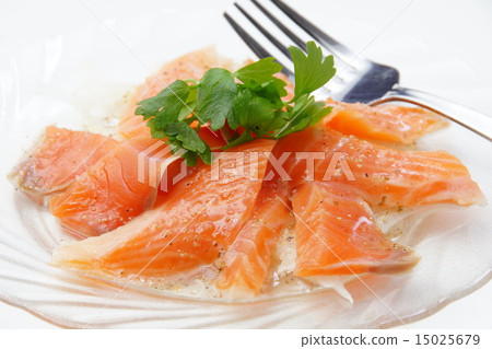Salmon carpaccio Salmon carpaccio 15025679