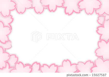 Cherry blossom frame Cherry blossom frame 15027587