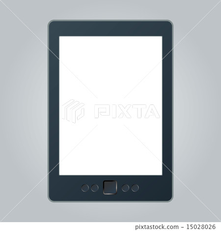 Portable e-book reader with two clipping path for book and screen. You may add your own text or pict Portable e-book reader with two clipping path for book and screen. You may add your own text or pict 15028026