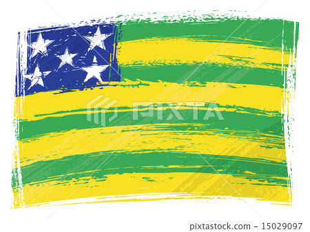 Grunge Goias flag Grunge Goias flag 15029097
