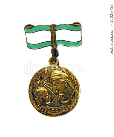 Medal of Motherhood 2st degree on a white Medal of Motherhood 2st degree on a white 15029453