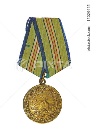 Medal "For the Defence of the Caucasus" on white  15029465