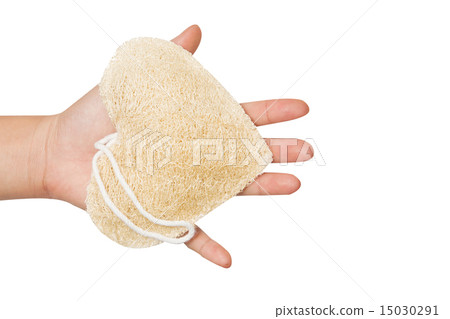 Loofah bath puff use for cleaning skin Loofah bath puff use for cleaning skin 15030291