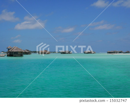 The sea of Maldives The sea of Maldives 15032747