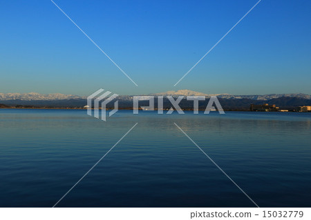 Shibamadaura and Hakusan mountains 15032779