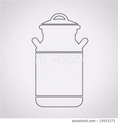 milk can icon 15033171