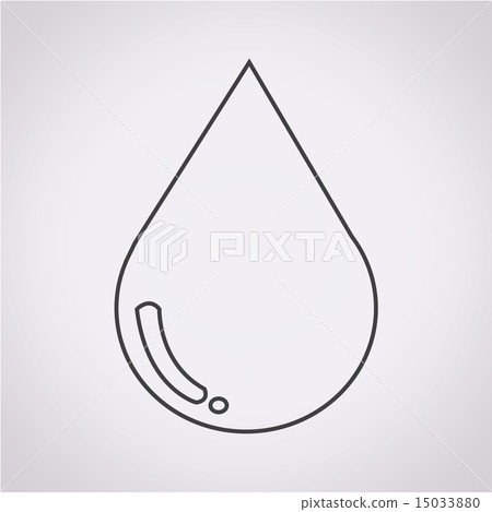water drop icon 15033880
