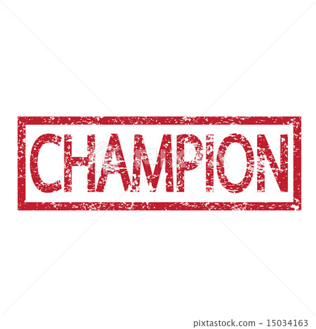 Stamp text CHAMPION 15034163