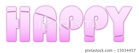 Happy pink - Stock Illustration [15034457] - PIXTA