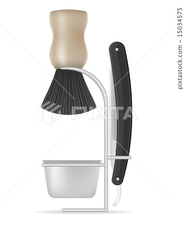 set for shaving vector illustration 15034575