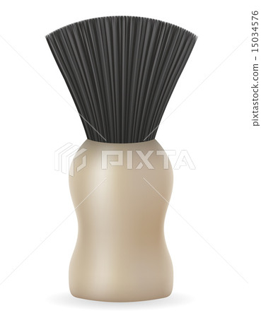 shaving brush vector illustration 15034576