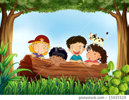 Children and forest Children and forest 15035529