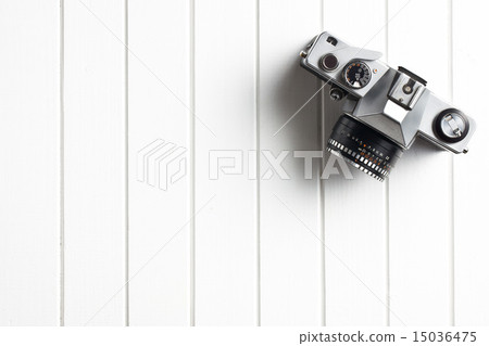 Stock Photo: retro camera