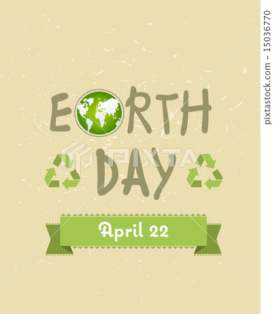 Earth day vector Earth day vector 15036770