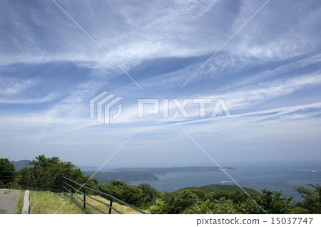Over the Oshika Peninsula before the Great East Japan Earthquake 15037747