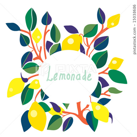 Lemonade label - bright design Lemonade label - bright design 15038686