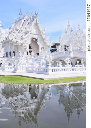 Famous Thailand temple, Wat Rong Khun Famous Thailand temple, Wat Rong Khun 15041687