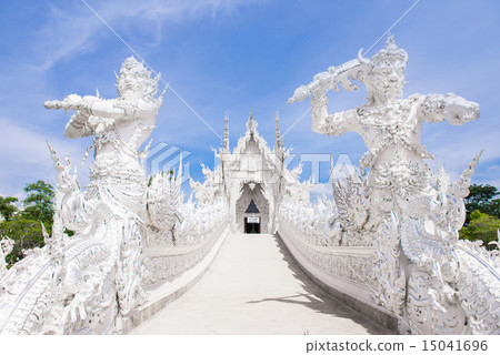 Famous Thailand temple , Wat Rong Khun Famous Thailand temple , Wat Rong Khun 15041696