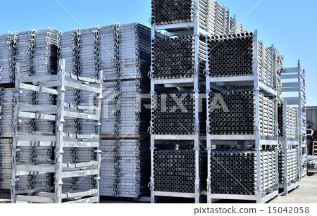 Scaffolding material: Material storage room: wedge tightening scaffold Scaffolding material: Material storage room: wedge tightening scaffold 15042058