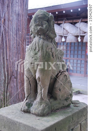 Yaigaki Shrine的“Koen dog”(島根縣松江市Sagusacho) Yaigaki Shrine的“Koen dog”(島根縣松江市Sagusacho) 15042697