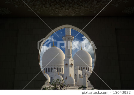 Abu Dhabi Sheikh Zayed White Mosque in UAE 15043922
