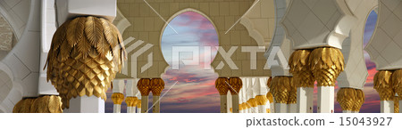 Abu Dhabi Sheikh Zayed White Mosque in UAE Abu Dhabi Sheikh Zayed White Mosque in UAE 15043927