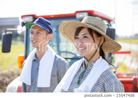 農家 農民 農夫 15047486