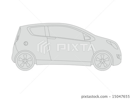 Car line drawing illustrations Car line drawing illustrations 15047655