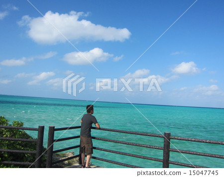 宮古島的藍色海 宮古島的藍色海 15047745