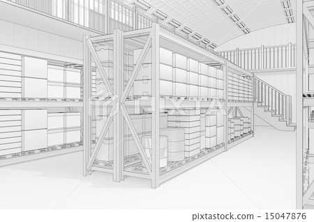 Inside the warehouse Inside the warehouse 15047876
