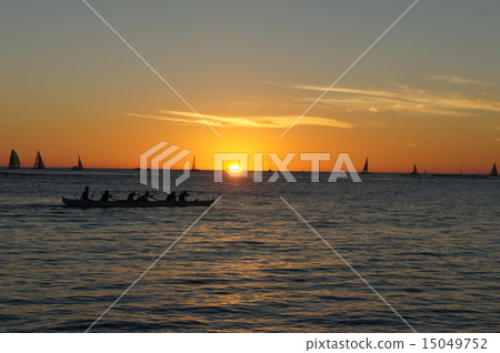 夏威夷的日落 夏威夷的日落 15049752